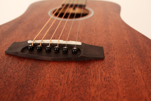 Cort AD Mini M ¾ Size Acoustic w/ Bag – Mahogany - Image 3