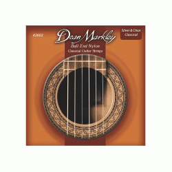 Dean Markley Ball End Nylon Silver and Clear 28-42 Gauge Classical Guitar Strings