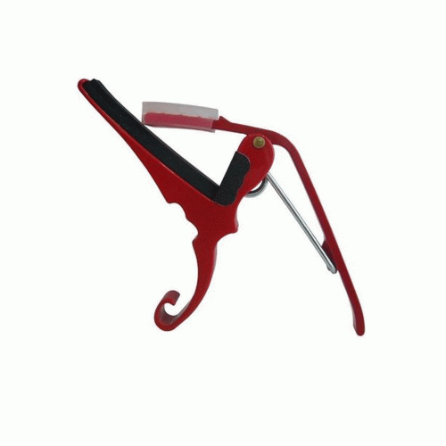 Kyser 6 String Quick Change Guitar Capo Acoustic - Red