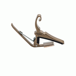 Kyser 6 String Quick Change Guitar Capo Acoustic - Gold