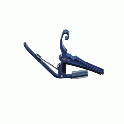 Kyser 6 String Quick Change Guitar Capo Acoustic - Blue