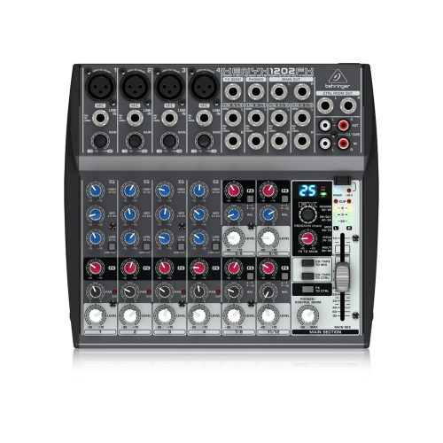 Behringer XENYX 1202FX 12-Input 2-Bus Mixer with Multi-FX Proces