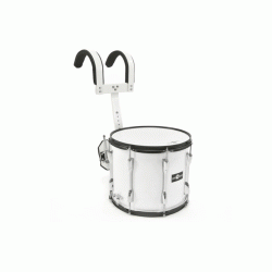 Premier Olympic 14 x 12 inch Marching Snare - White