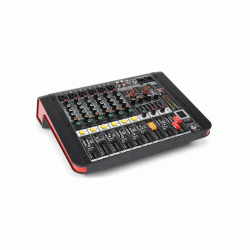 PDM M604A Powered Music Mixer 6-Ch Dsp/Bt/Usb/Mp3