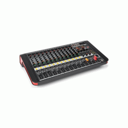 PDM M1204A Powered Music Mixer 12-Ch Dsp/Bt/Usb/Mp3