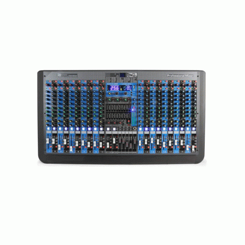 PDM S2004 Stage Mixer 20-Ch Dual Function Dsp/Bt/Usb/Mp3