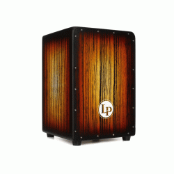Latin Percussion LP Aspire Accents Cajon - Sunburst Streak Finish
