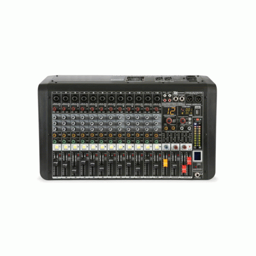 PDM M1204A Powered Music Mixer 12-Ch Dsp/Bt/Usb/Mp3 - Image 2