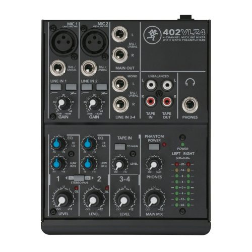 Mackie 402VLZ4 4ch Mixer
