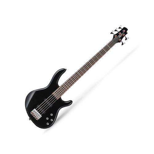 Cort Action Bass V Plus 5 String Bass Guitar - Black - Image 2