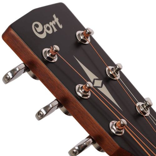 Cort AD880CE Acoustic-Electric Guitar w/ Bag – Natural Satin - Image 4