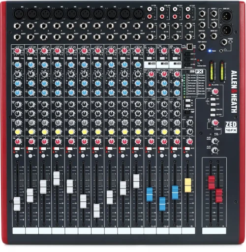 Allen and Heath ZED-16FX 16-channel Mixer with USB - Image 2