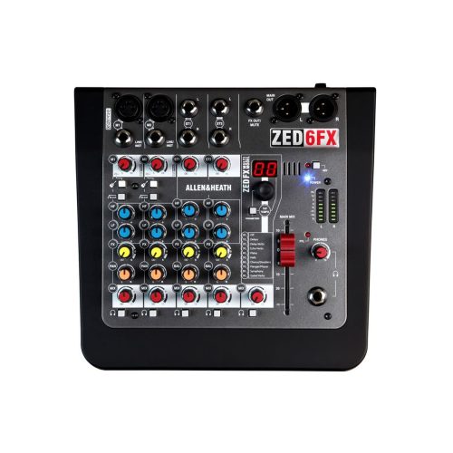 Allen and Heath ZED-6FX 4-channel Mixer with Effects