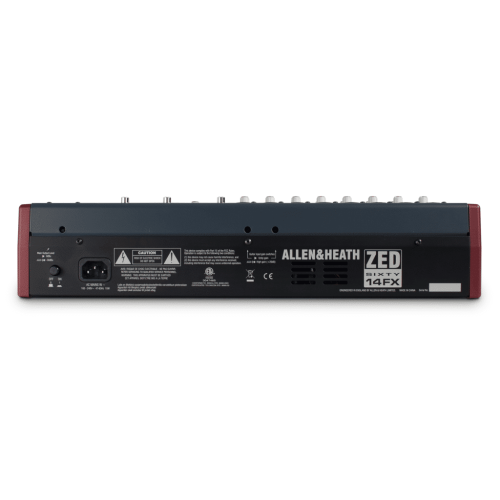 Allen and Heath ZED60-14FX 14-channel Mixer - Image 4