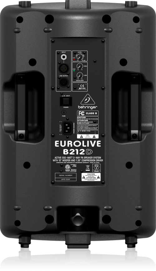 Behringer Eurolive B212D 12inch Active Speaker (Each) - Image 3