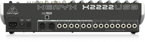Behringer XENYX X2222 USB Mixer with Effects - Image 2