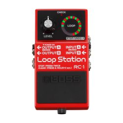 Boss RC-1 Loop Station Red