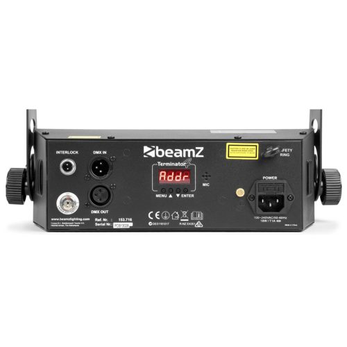 Beamz Terminator IV LED Double Moon w/Laser and Strobe - Image 3