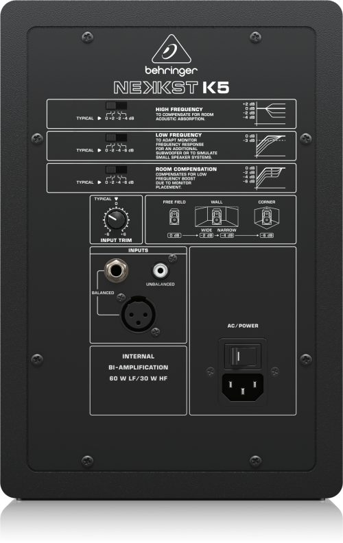 Behringer Nekkst K5 5 inch Powered Studio Monitor (Each) - Image 3