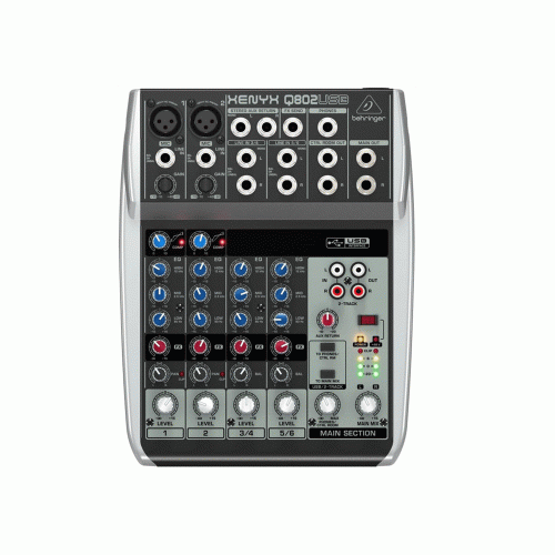 Behringer Xenyx Q802 USB Mixer