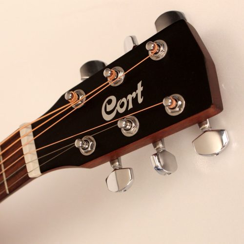 Cort AD Mini M ¾ Size Acoustic w/ Bag – Mahogany - Image 5