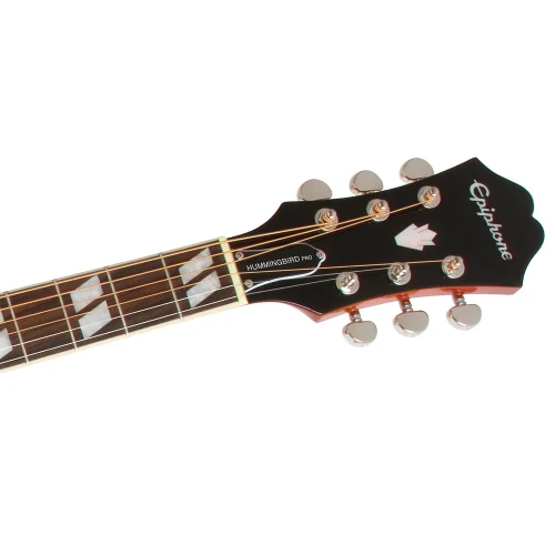 Epiphone Hummingbird Pro/Studio Acoustic Guitar - Faded Cherry - Image 5