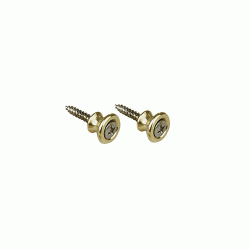 Gibson Part Strap Buttons Brass 2 P/P