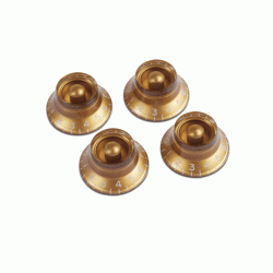Gibson Part Top Hat Knob Gold 4 Pack