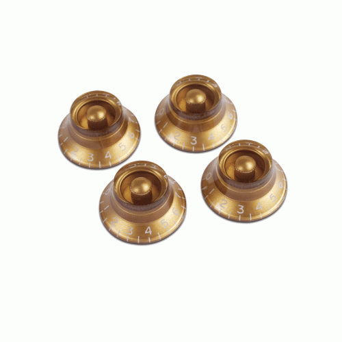 Gibson Part Top Hat Knob Gold 4 Pack