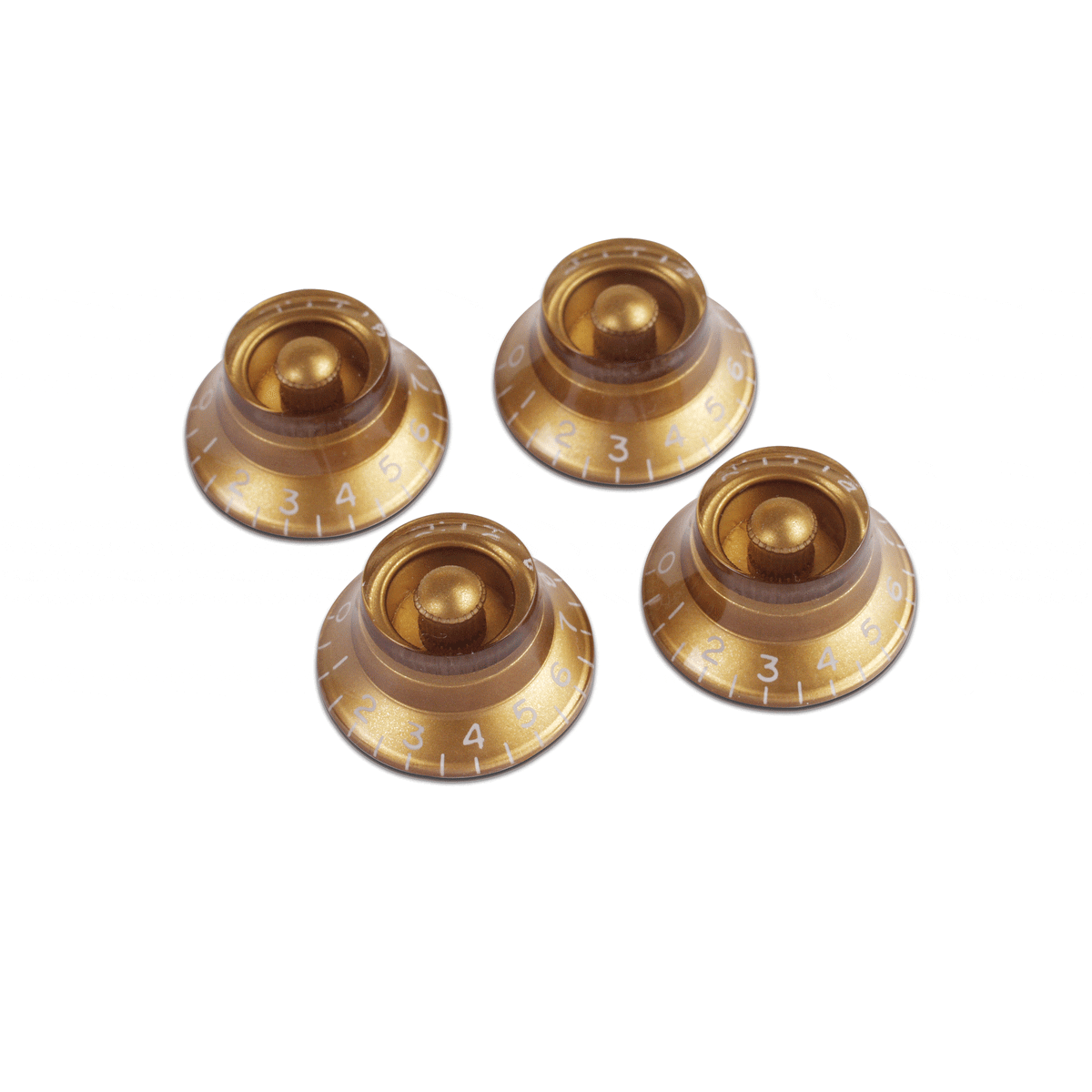 Gibson Part Top Hat Knob Gold 4 Pack - Marshall Music
