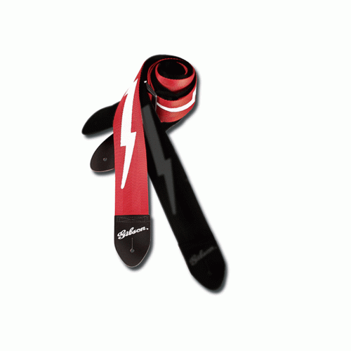 Gibson Strap 2 Lightning Bolt Red - Image 2