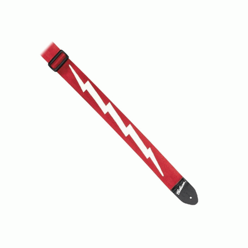 Gibson Strap 2 Lightning Bolt Red