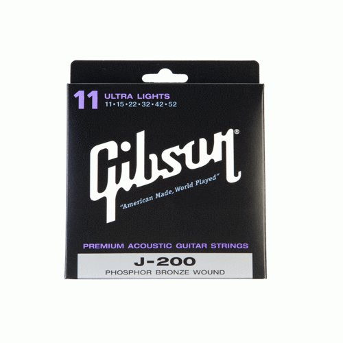 Gibson Strings J200 Phos Bronze Ac 011-052
