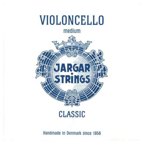 Jargar Classic Cello Blue Medium Single String D 4/4