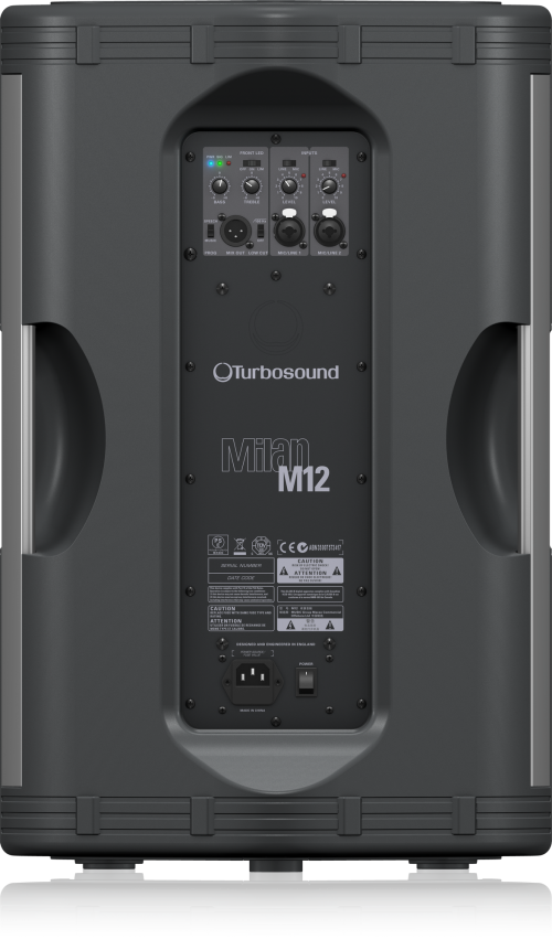 Turbosound Milan M12 1100W 12 inch Powered Speaker - Image 2