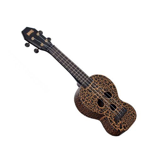 Mahalo Soprano Skull Ukulele – Black
