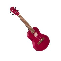 Leho Ukulele Concert in Hawaiian Rose With Bag