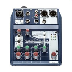SoundCraft Notepad-5 Small-format Analog Mixing Console with USB
