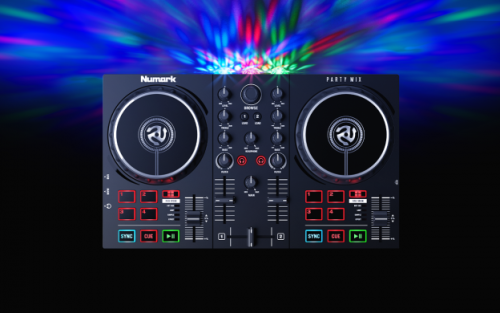 Numark Party Mix II DJ Controller with Built-in Light Show - Image 3