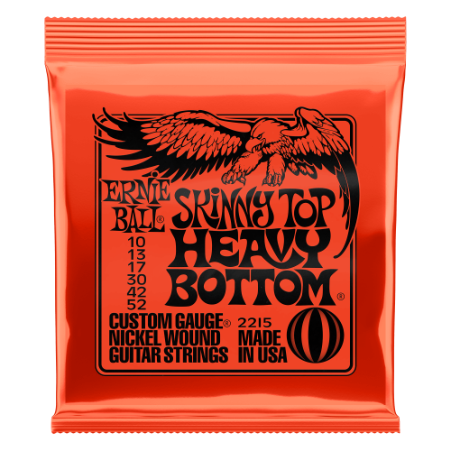 Ernie Ball Skinny Top/Heavy Bottom Electric Guitar Strings 10-52