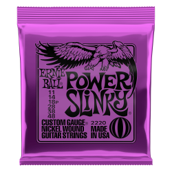 Ernie Ball Power Slinky Electric Guitar Strings 11-48