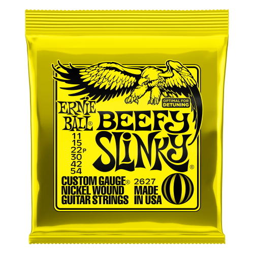 Ernie Ball Beefy Slinky Electric Guitar Strings 11-54