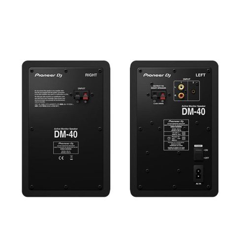 Pioneer DJ DM40 4-inch Compact Active Black Monitors (Pair) - Image 2