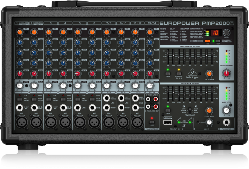 Behringer PMP2000D 14-channel 2000W Powered Mixer - Image 3