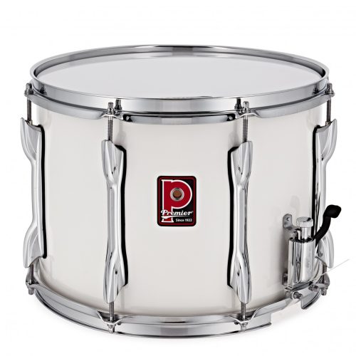 Premier 14 x 12 inch Traditional Series Marching Snare - White