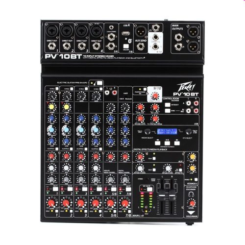 Peavey PV 10 BT 10 Input Mixer with Bluetooth