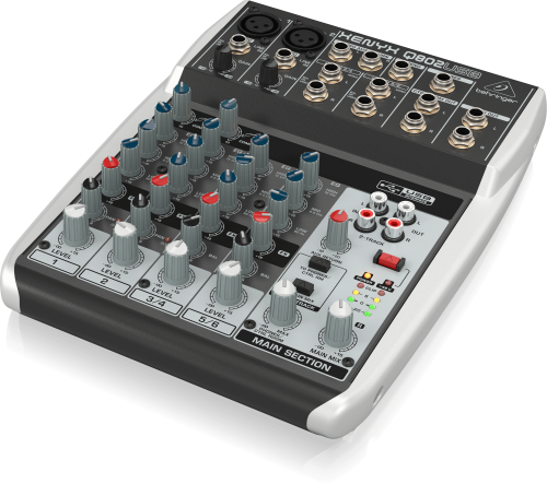 Behringer Xenyx Q802 USB Mixer - Image 3