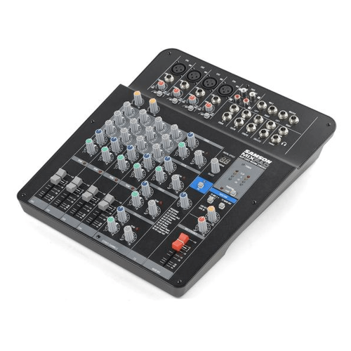 Samson MixPad MXP124FX Compact 12-Channel Analog Stereo Mixer with Effects and USB