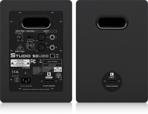 Behringer STUDIO50USB Bi-Amped Reference Studio Monitors - Image 3