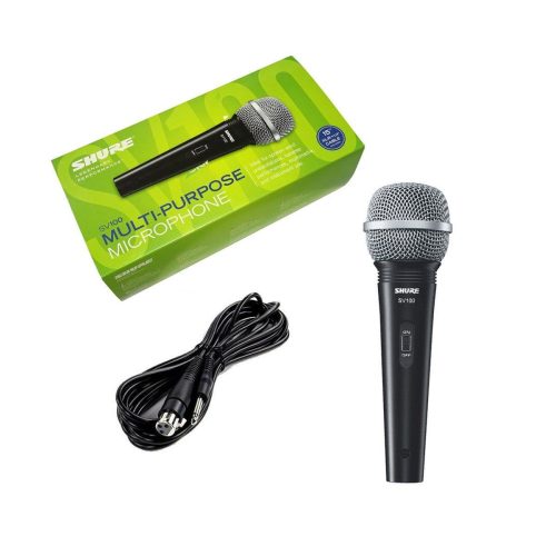 Shure SV 100 Handheld Microphone with 6 Meter Cable - Image 2